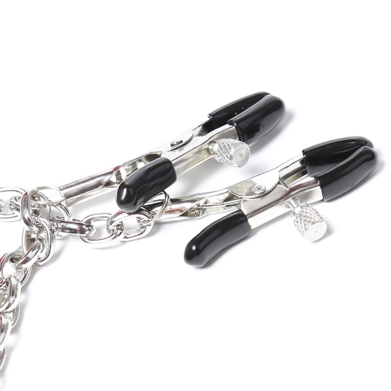 Nipple Clamps with Chain Metal – Image 3