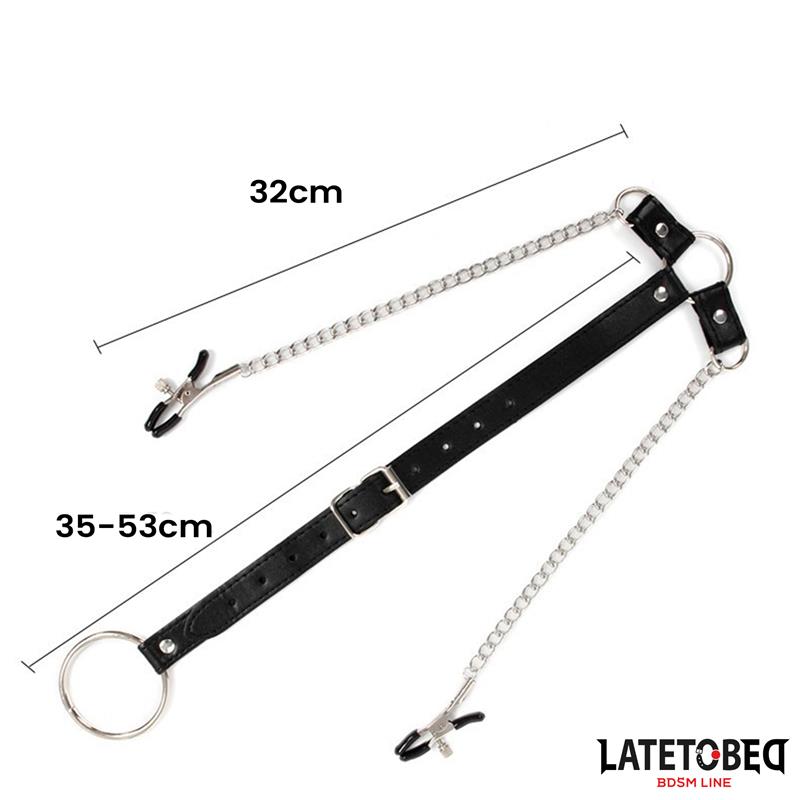 Nipple Clamps With Penis Ring – Image 4