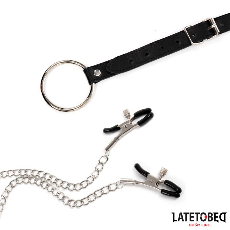 Nipple Clamps With Penis Ring – Image 5