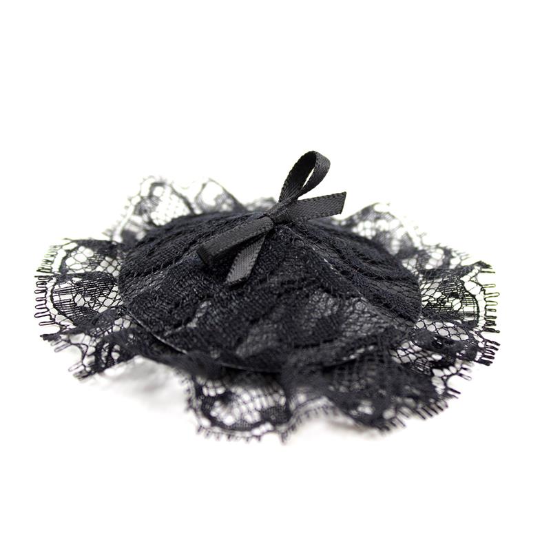 Nipple Covers with Lace Black – Image 3