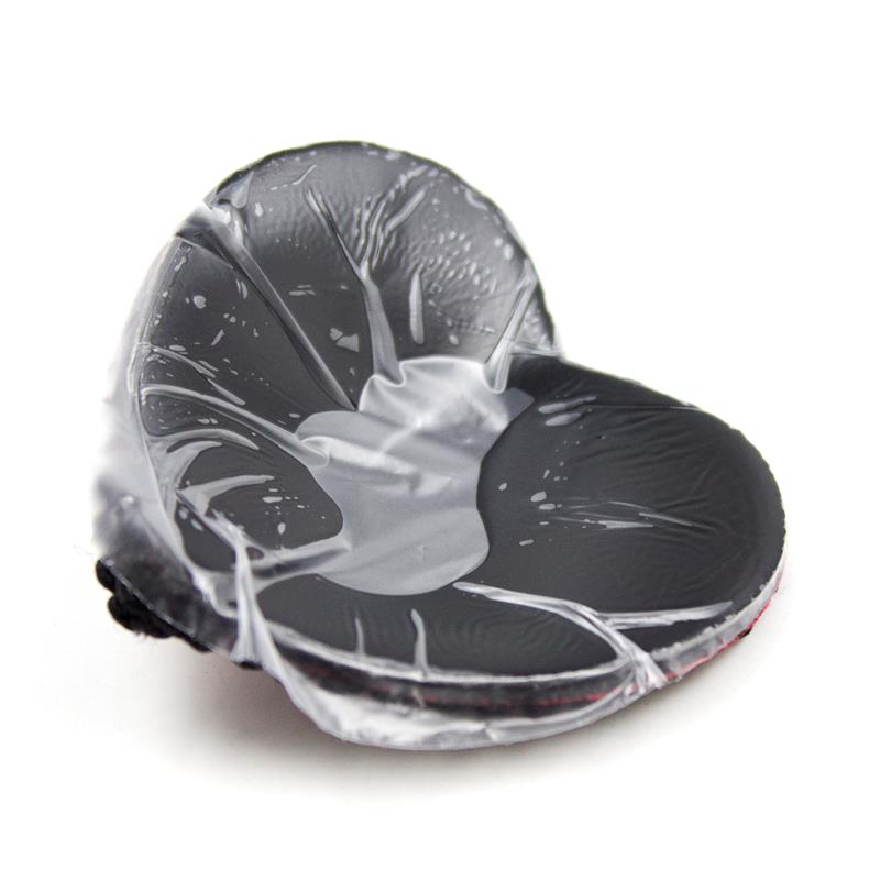 Nipple Covers with Lace Black/Red – Image 3