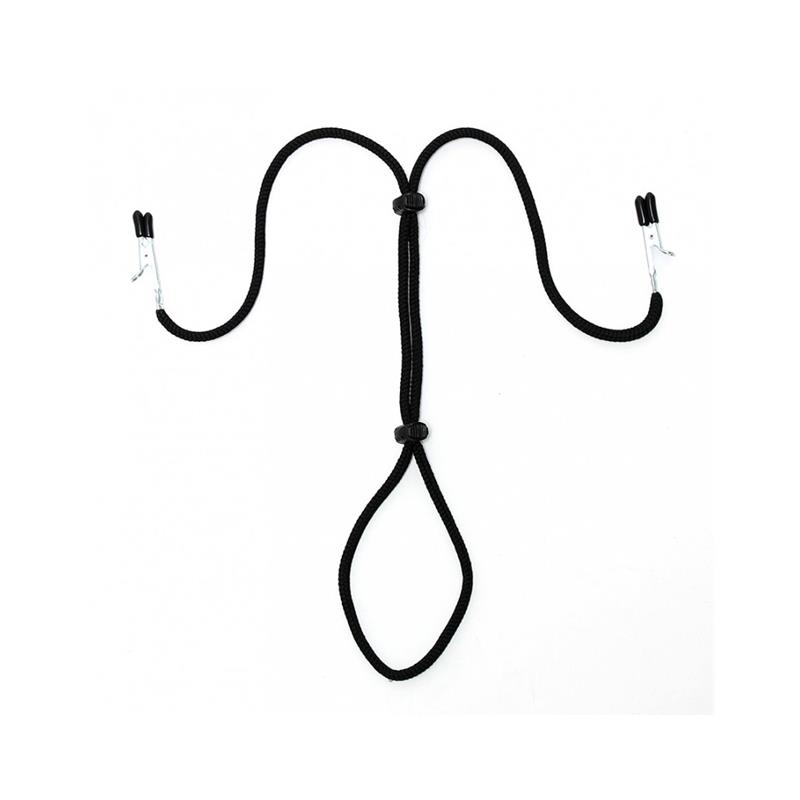 Nipples Clamps with Penis Cord – Image 3
