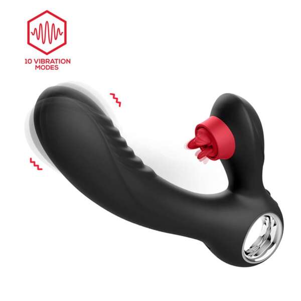 Niza Vibe with Heating and Clitoris Triple Tongue – Image 5