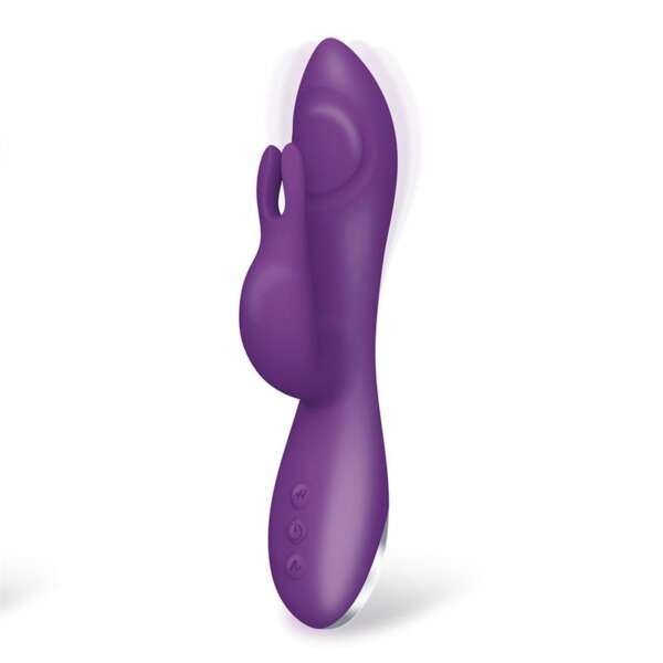 No. Eleven Vibrator with Bunny, G-Spot and Pulse Function Magnetic USB Silicone – Image 5