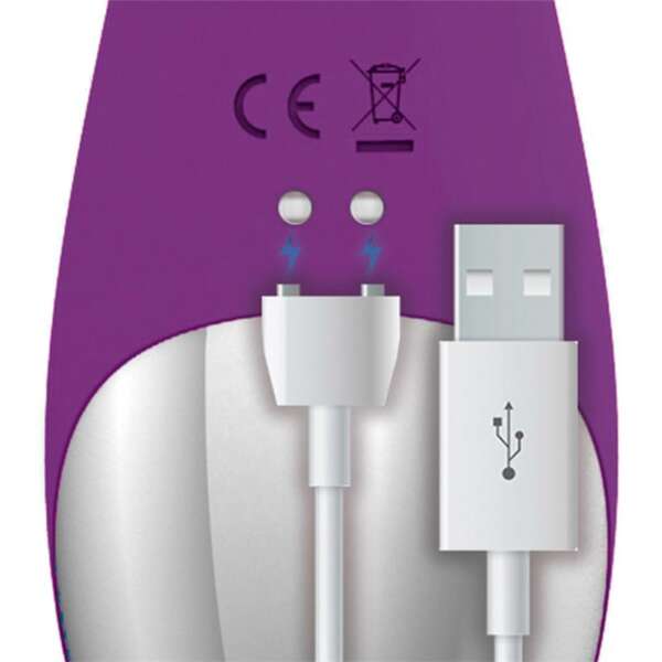 No. Nine G-Spot Vibrator Flap Function Magnetic USB Silicone – Image 3