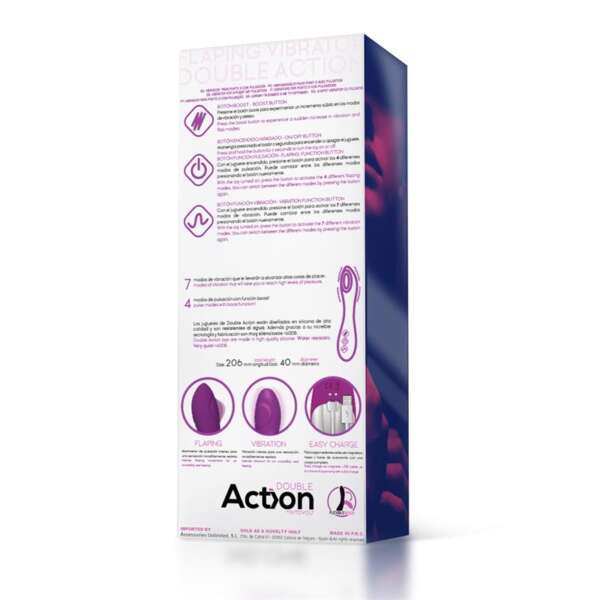No. Nine G-Spot Vibrator Flap Function Magnetic USB Silicone – Image 5