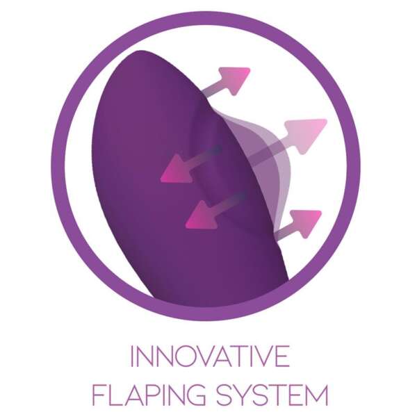 No. Nine G-Spot Vibrator Flap Function Magnetic USB Silicone – Image 6