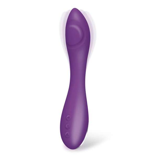 No. Nine G-Spot Vibrator Flap Function Magnetic USB Silicone – Image 7