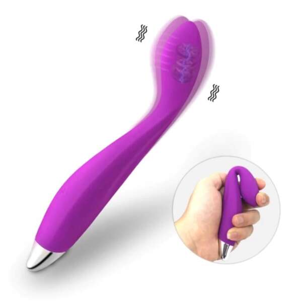 No. Ten G-Spot Hyper-Flexible Vibe Magnetic USB Silicone – Image 5
