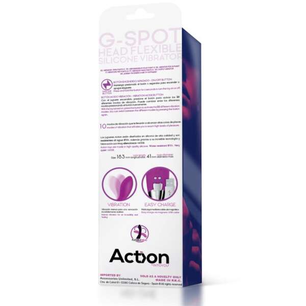 No. Ten G-Spot Hyper-Flexible Vibe Magnetic USB Silicone – Image 7