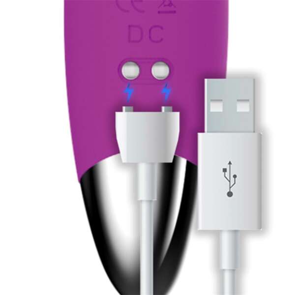 No. Ten G-Spot Hyper-Flexible Vibe Magnetic USB Silicone – Image 8