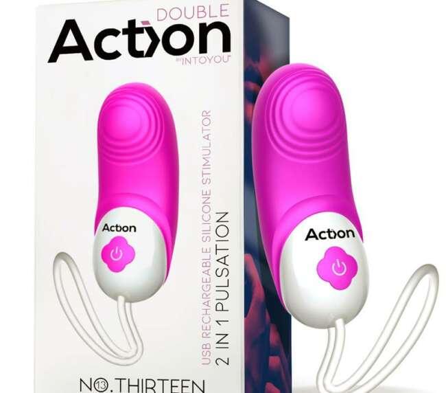 No. Thirteen Stimulator 2 in 1 Vibration and Pulsation