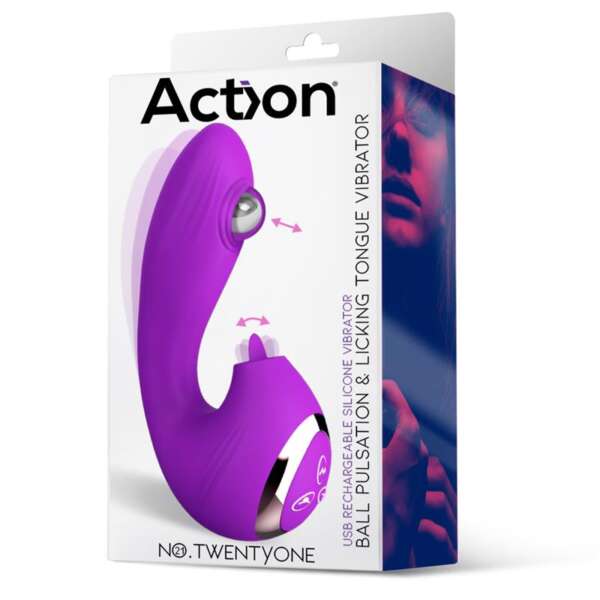 No. TwentyOne Vibe with Ball Pulsation and Lickint Tongue – Image 3