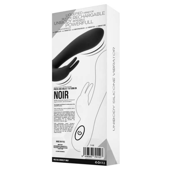 Noir Vibe Injected Liquid Silicone 2 Motors USB – Image 6