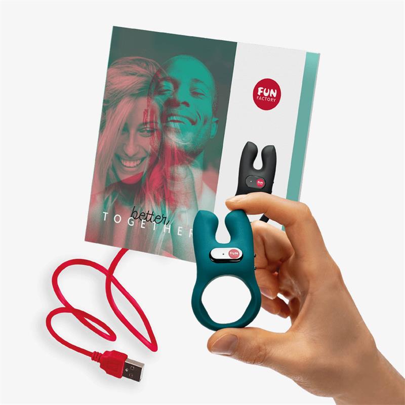 Nos Vibrating Penis Ring Deep Sea Blue – Image 13