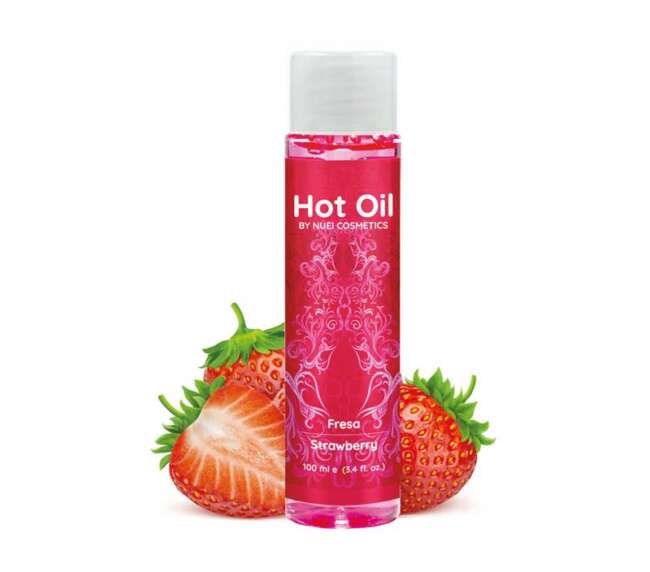 Nuei Hot Oil Warm Efect Strawberry 100 ml