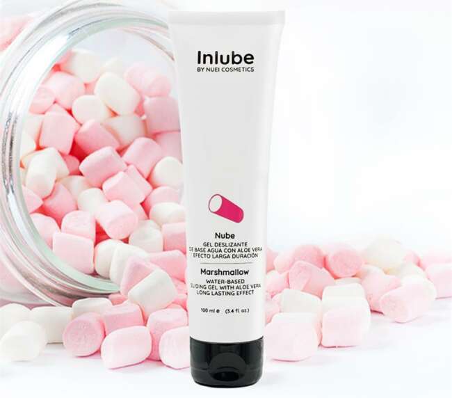 Nuei Water Base Lubricant Inlube Marshmallow 100 ml