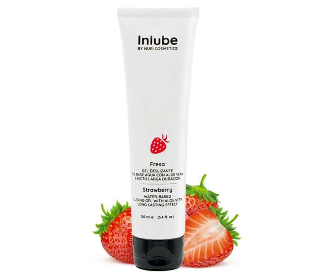 Nuei Water Base Lubricant Inlube Strawberry 100 ml