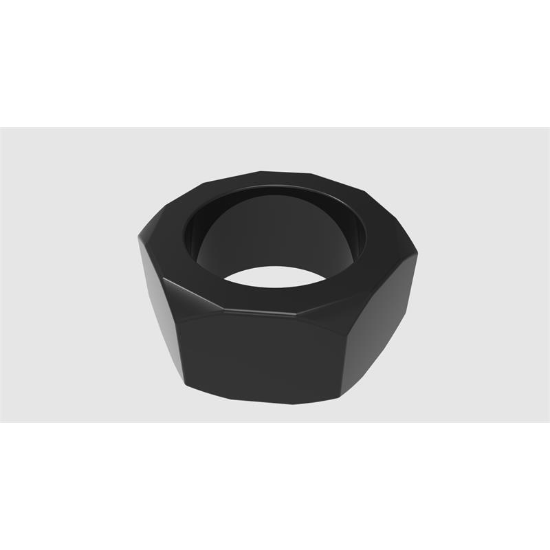 Nust Bolts Cock Ring-Black – Image 5