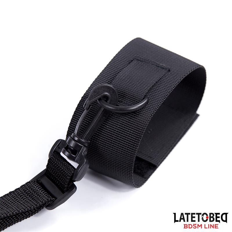 Nylon Velcro Bed Restraints with Plastic Hook – Image 4