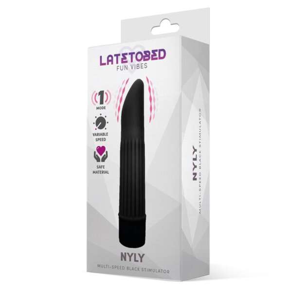 Nyly Multi-Speed Stimulator Black – Image 3