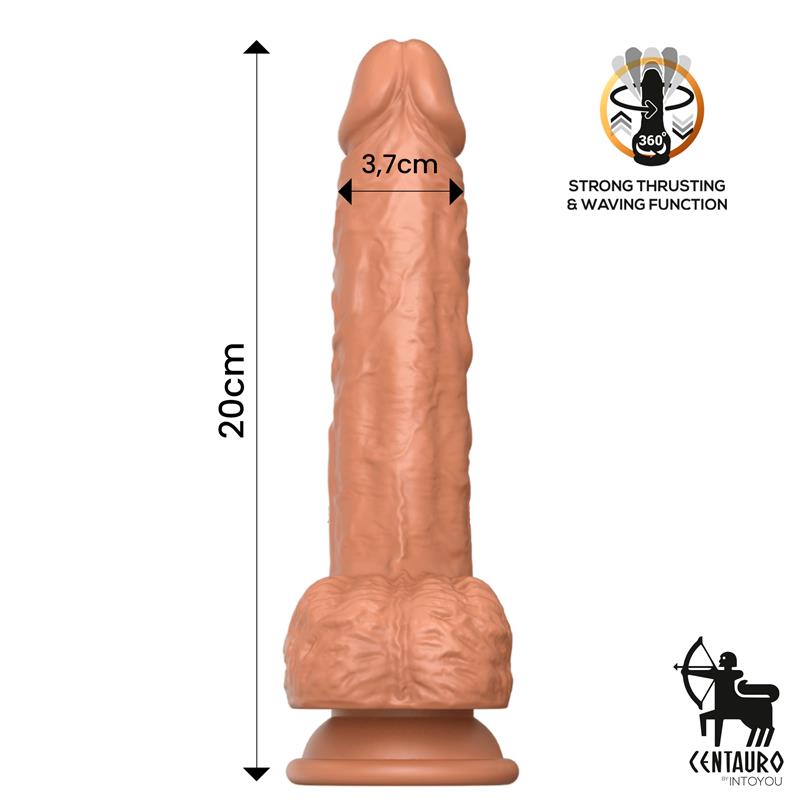 Octavius Dildo with Thrusting, 360º Waving and Vibrating 7.8 - 20 cm – Image 11