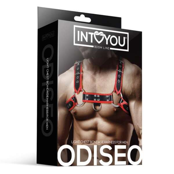 Odiseo Chest Bondage Harness for Men Vegan Leather – Image 5