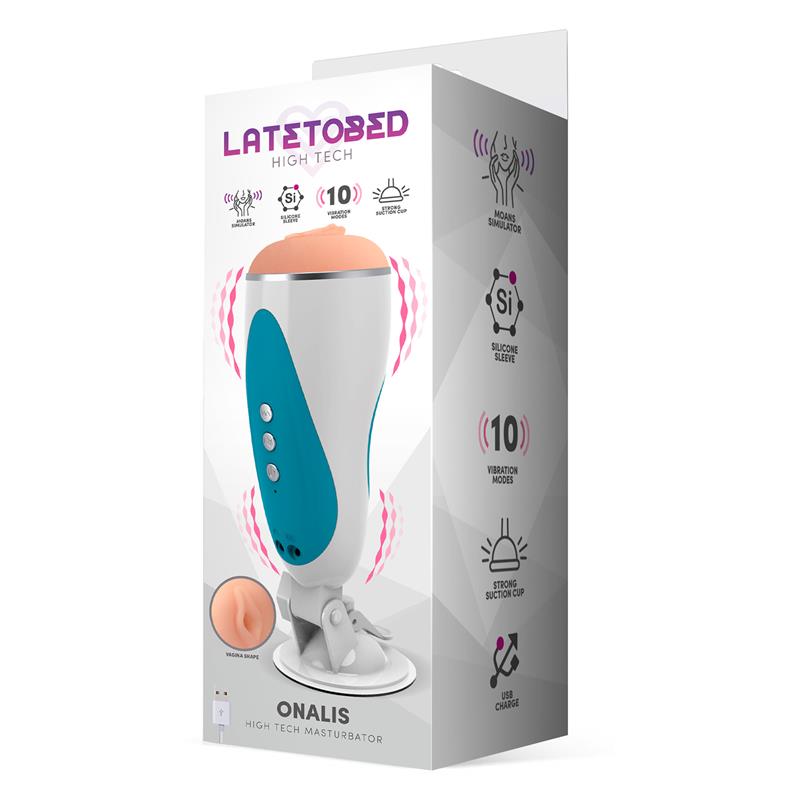 Onalis High Tech Masturbator Moan and Vibrator System USB – Image 7