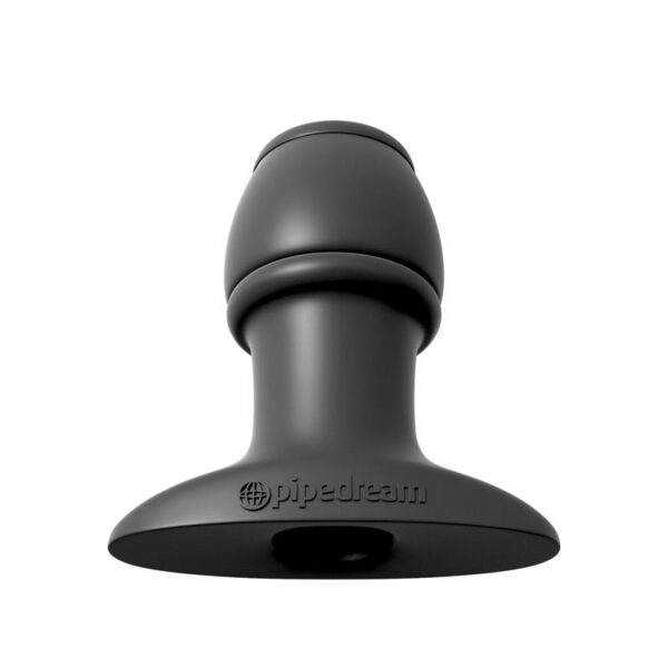 Open Wide Tunnel Butt Plug Black – Image 3