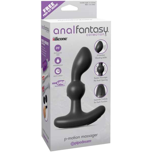 P-Motion Massager Black – Image 4