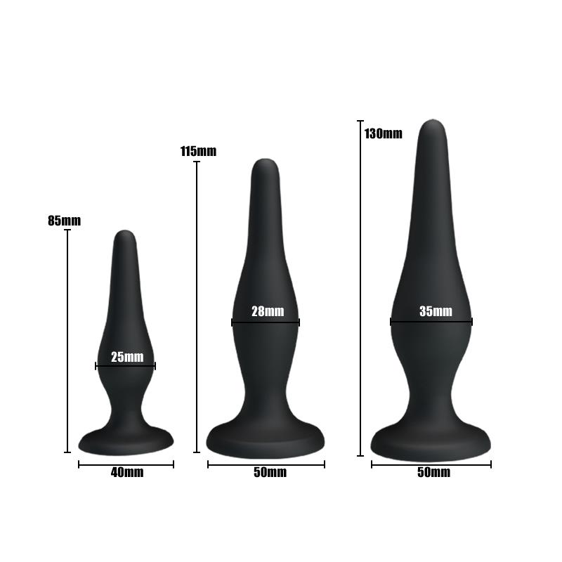 Pack 3 Butt Plug Mini Anal Kit – Image 7