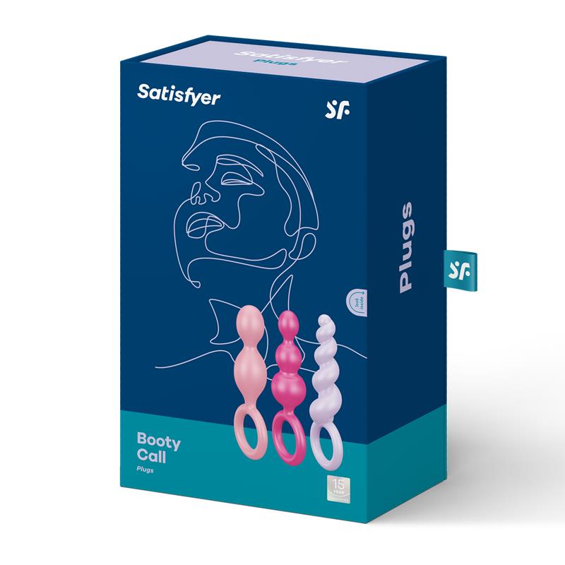 Pack 3 Plugs Silicone Colored – Image 4