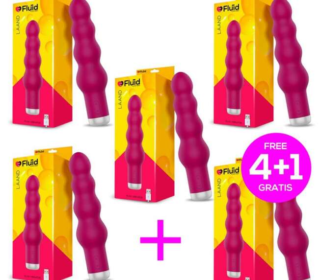 Pack 4+1 Laand 10 Modes Vibrator