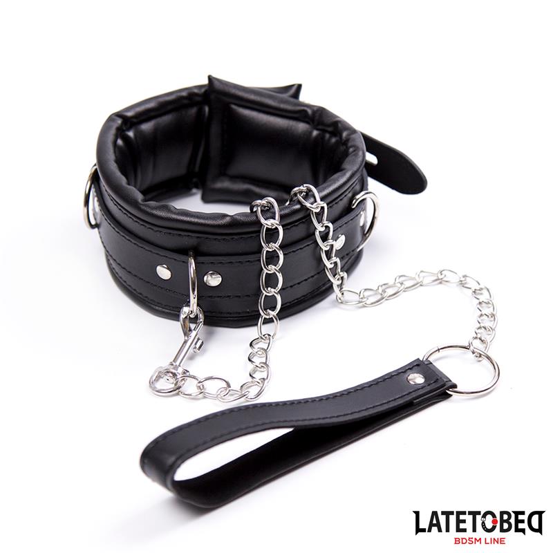 Padded Collar with Leash – Image 3