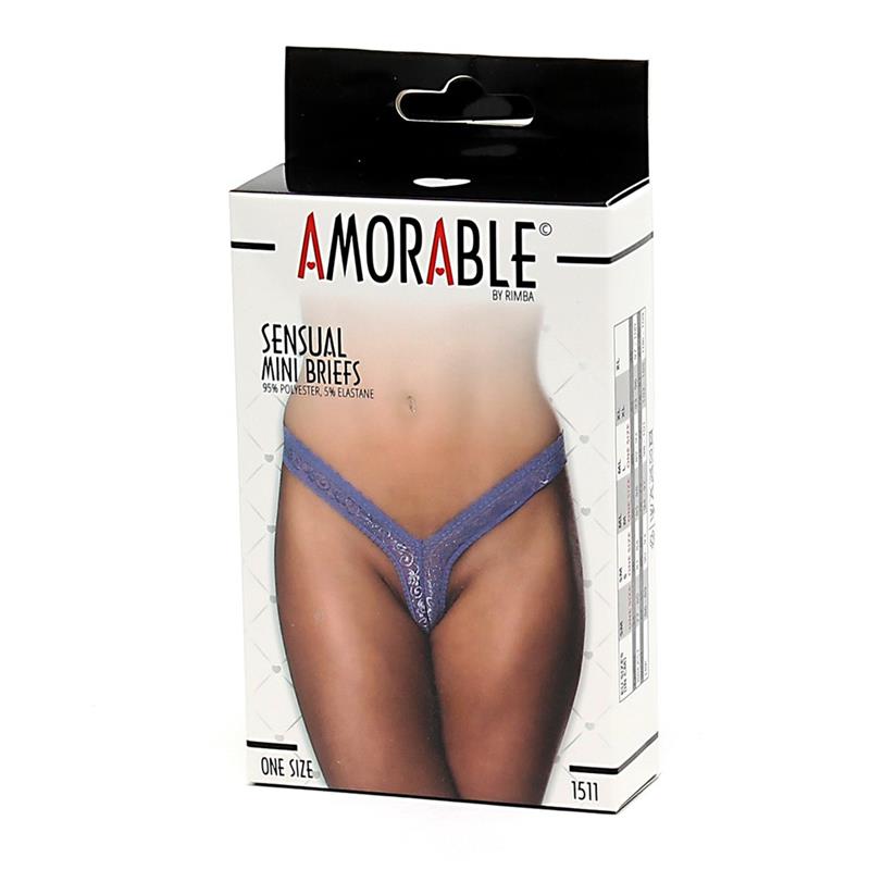Thong Purple One Size – Image 3