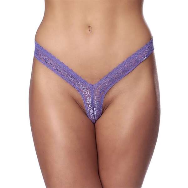 Thong Purple One Size