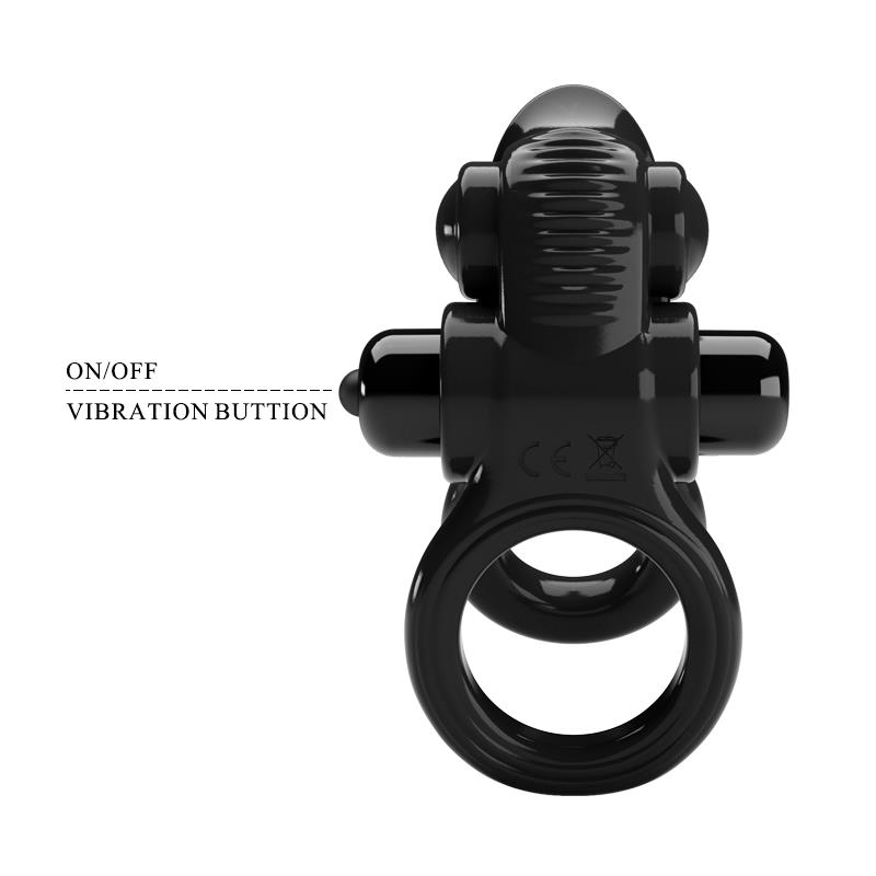 Passionate Double Vibrating Penis Ring – Image 6