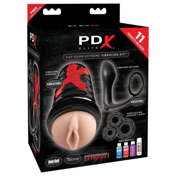 PDX Elite Ass-Gasm Extreme Vibrating Kit – Image 8