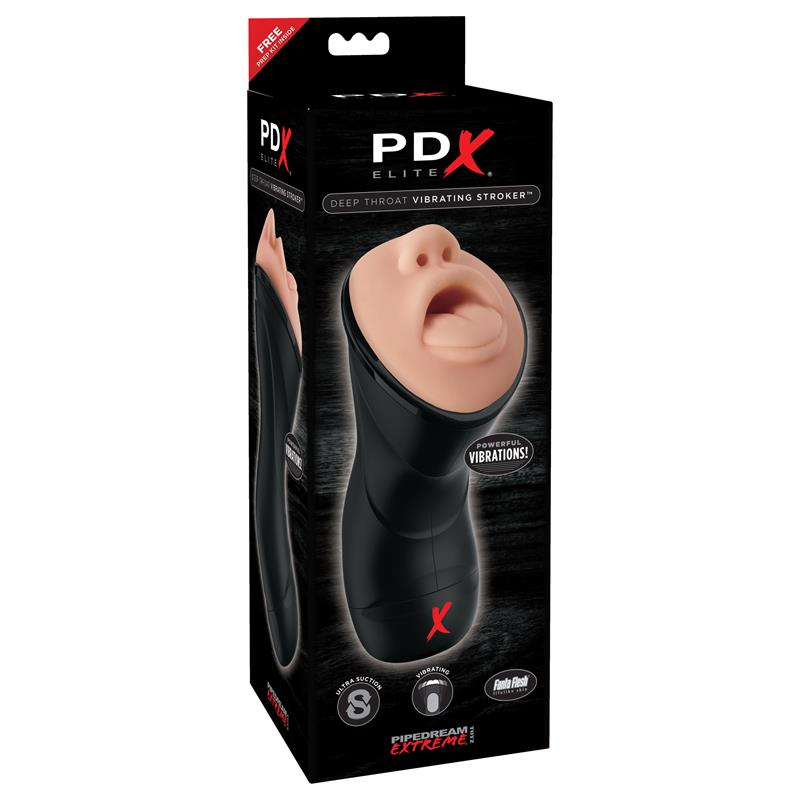 PDX Elite Deep Throat Vibrating Stroker – Image 6