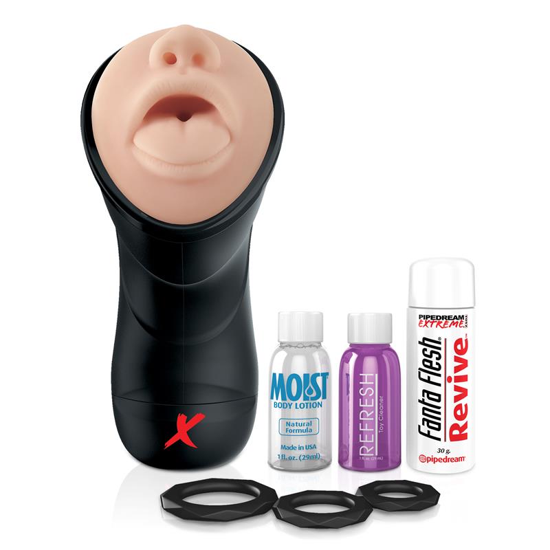 PDX Elite Deep Throat Vibrating Stroker – Image 7