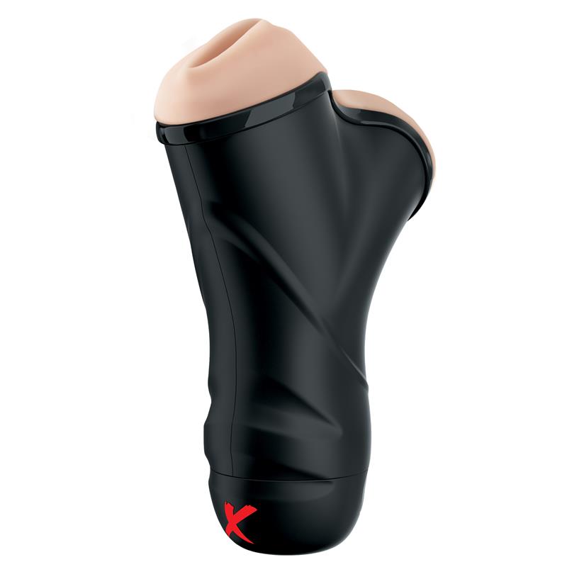 PDX Elite Double Penetration Vibrating Stroker – Image 8
