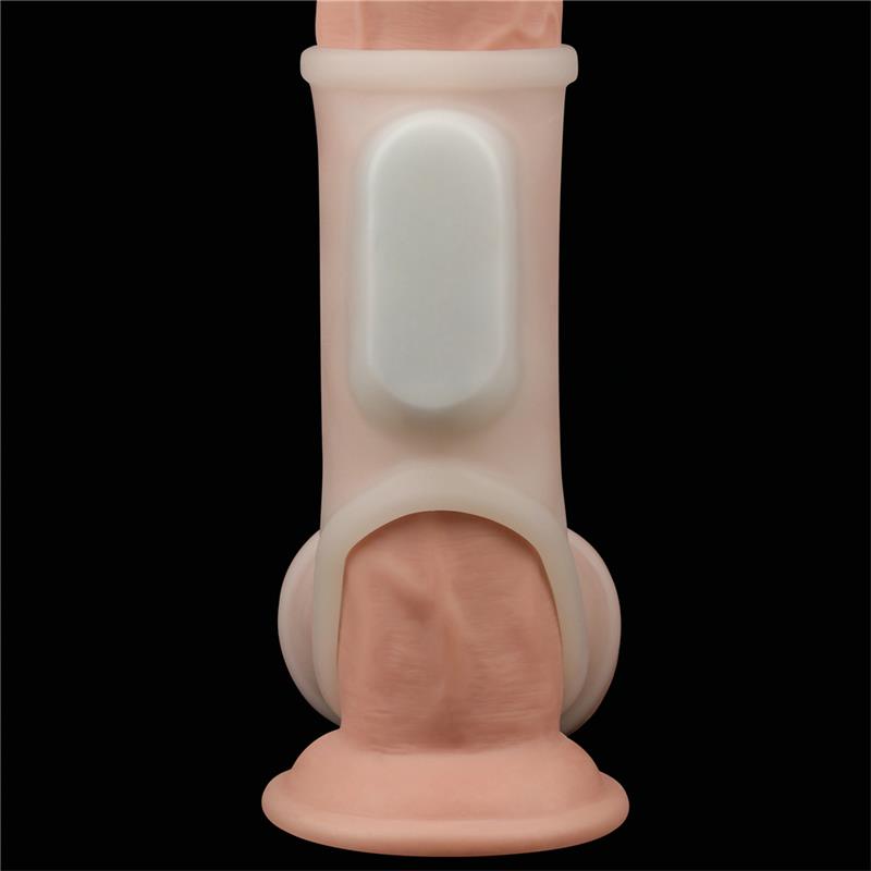 Penis and Testicles Sleeve with Vibration Silk Knights – Image 8