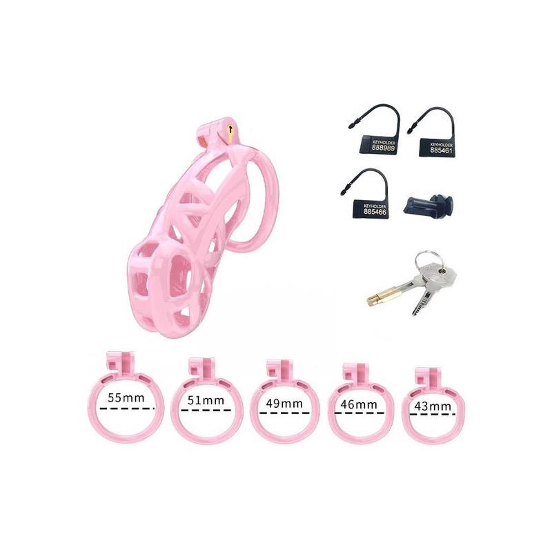 Penis Cage PC01 Pink – Image 3