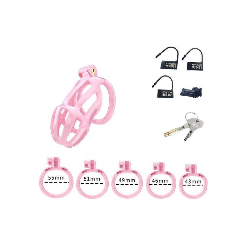 Penis Cage PC02 Pink – Image 5