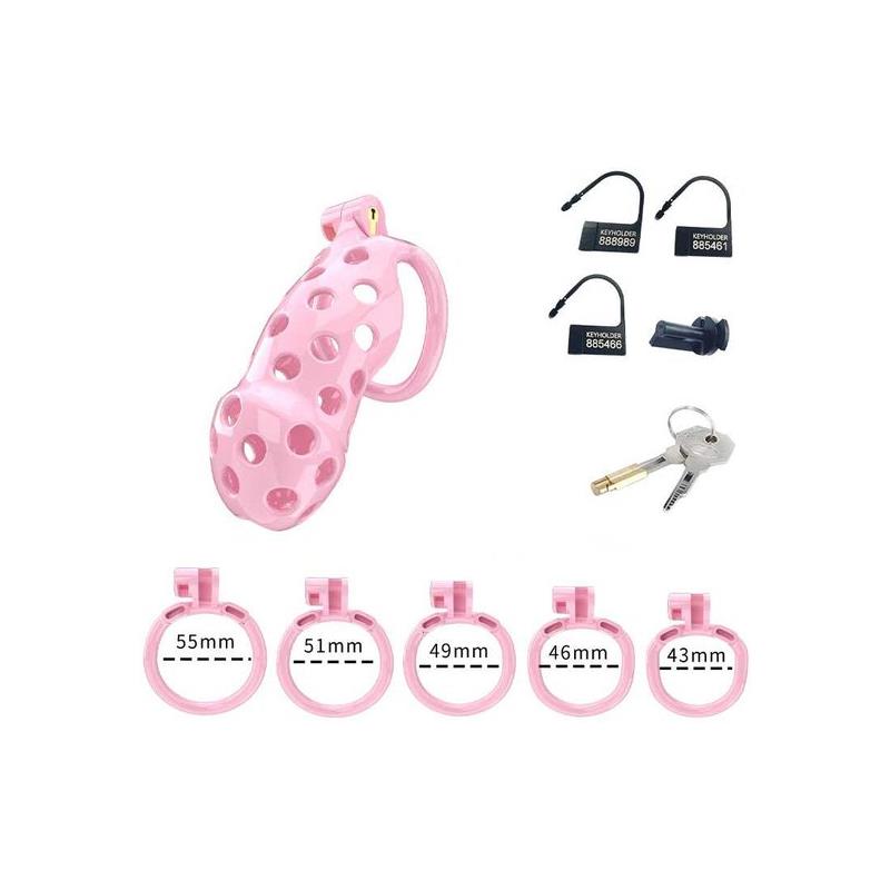 Penis Cage PC03 Pink – Image 5