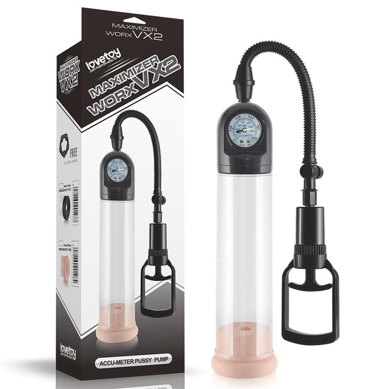 Penis Pump with Pressure Gauge Maximizer Worx VX2 Vagina – Image 7