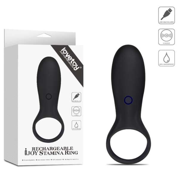 Penis Ring iJoy Stamina Ring USB Black – Image 7