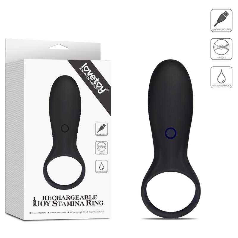 Penis Ring iJoy Stamina Ring USB Black – Image 7