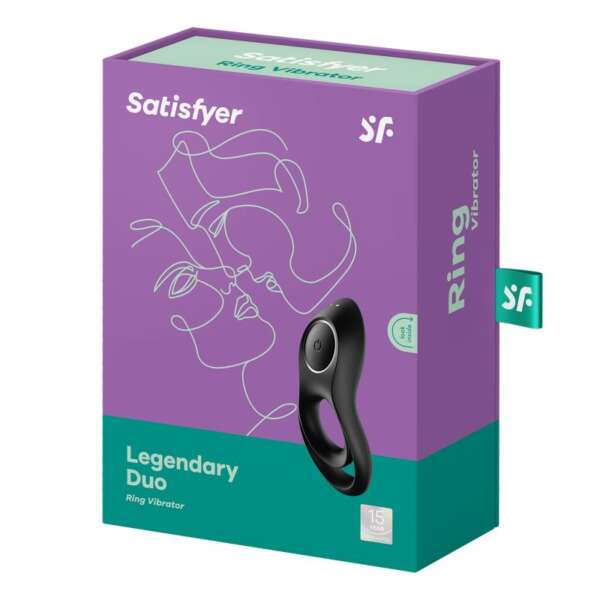 Penis Ring Legendary Duo USB Black – Image 7