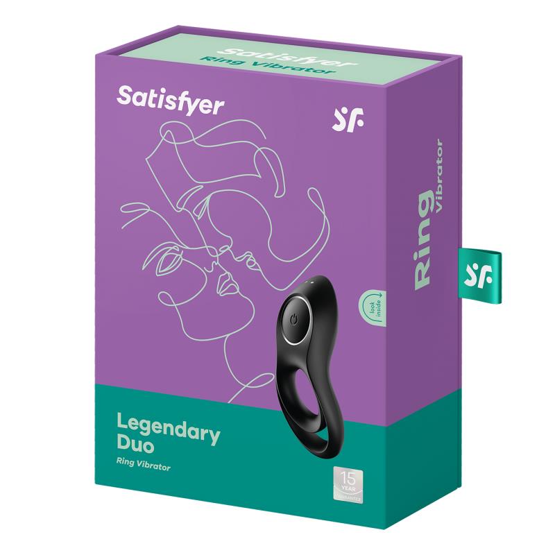 Penis Ring Legendary Duo USB Black – Image 7